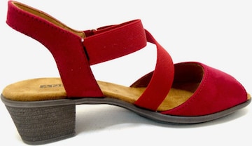 Jenny Sandals in Red