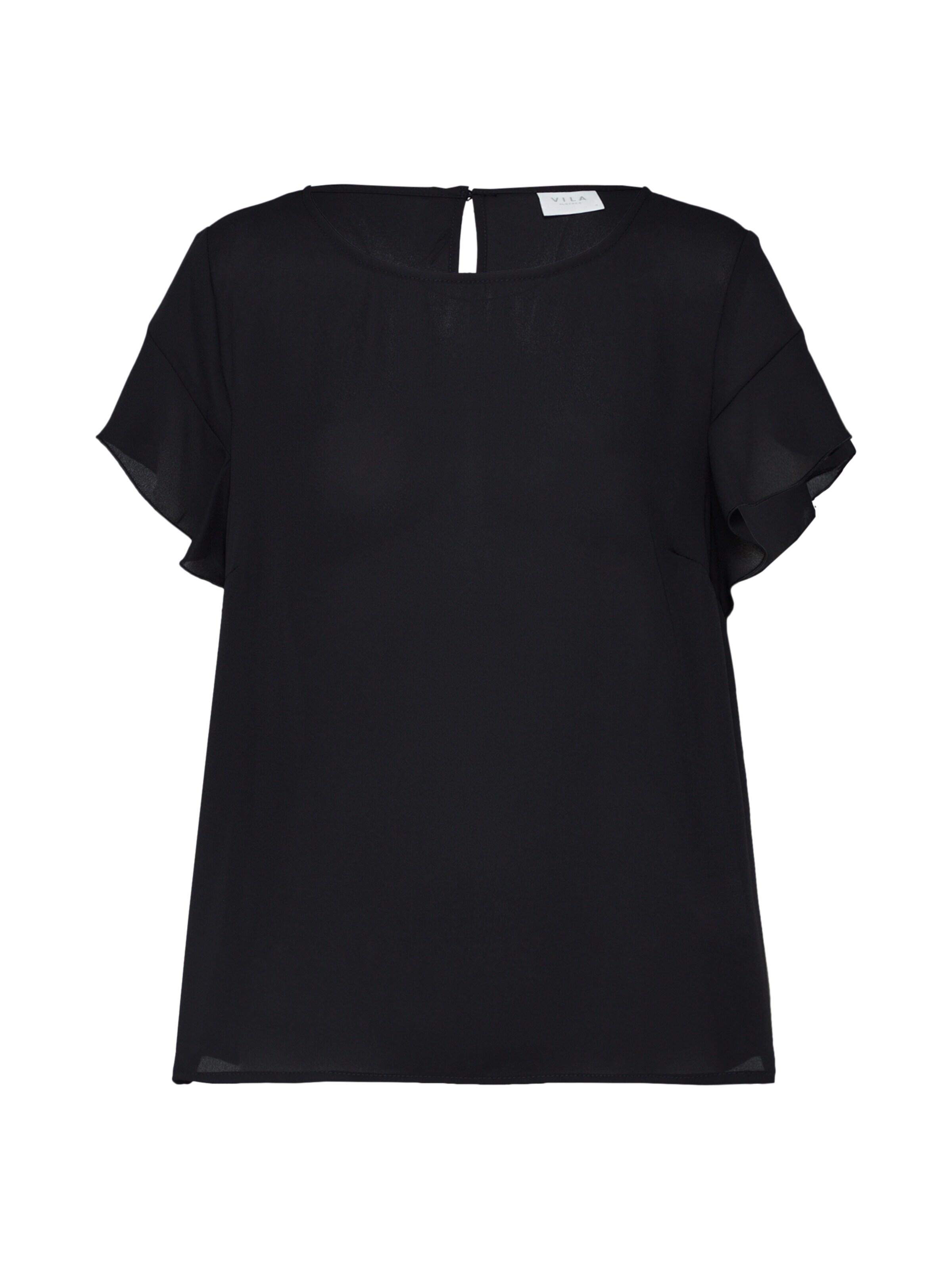 VILA - Bluse in schwarz