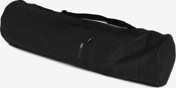 YOGISTAR.COM Sports Bag in Black: front