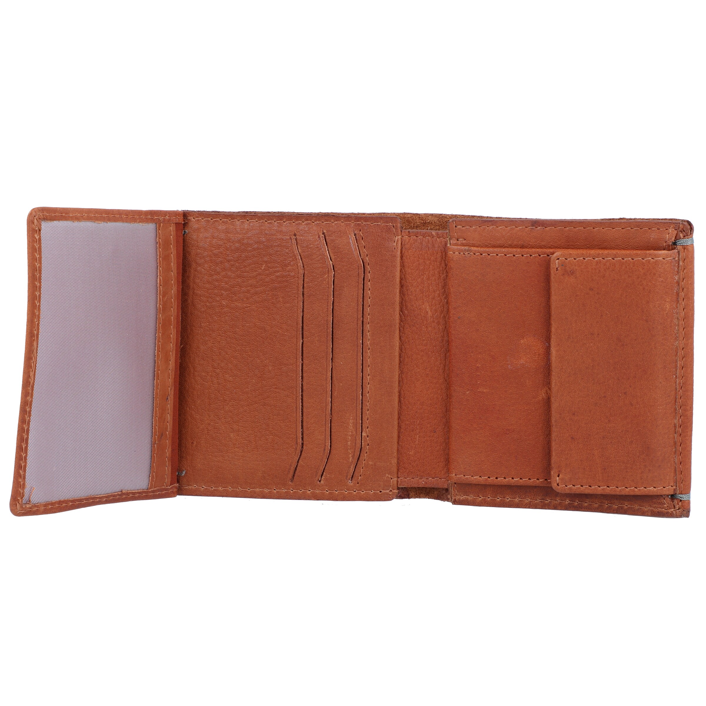 Portamonete 'Antique Avery' di Burkely in marrone