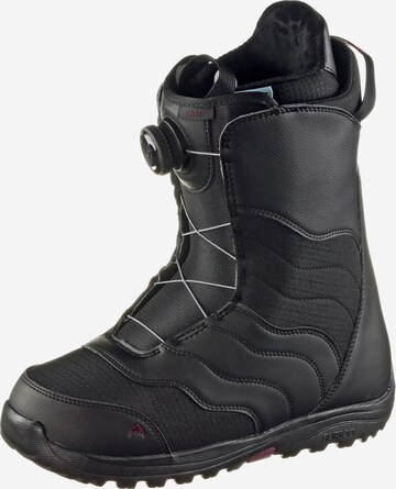 BURTON Snowboard Boots 'Mint Boa' in Black: front