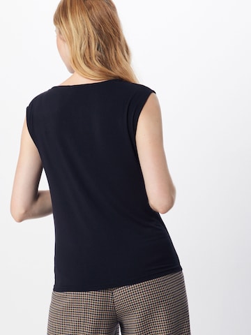 T-shirt rosemunde en noir : derrière