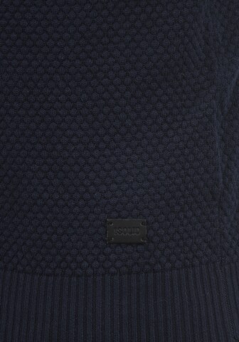 !Solid Sweater 'Karlos' in Blue