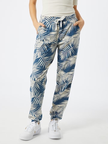 Iriedaily Tapered Trousers 'La Palma' in Blue: front