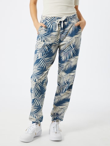 Iriedaily Tapered Broek 'La Palma' in Blauw: voorkant