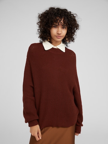 EDITED Pullover 'Josiah' in Braun