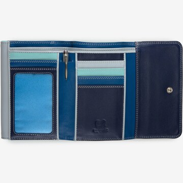 Portamonete 'Double Flap' di mywalit in blu