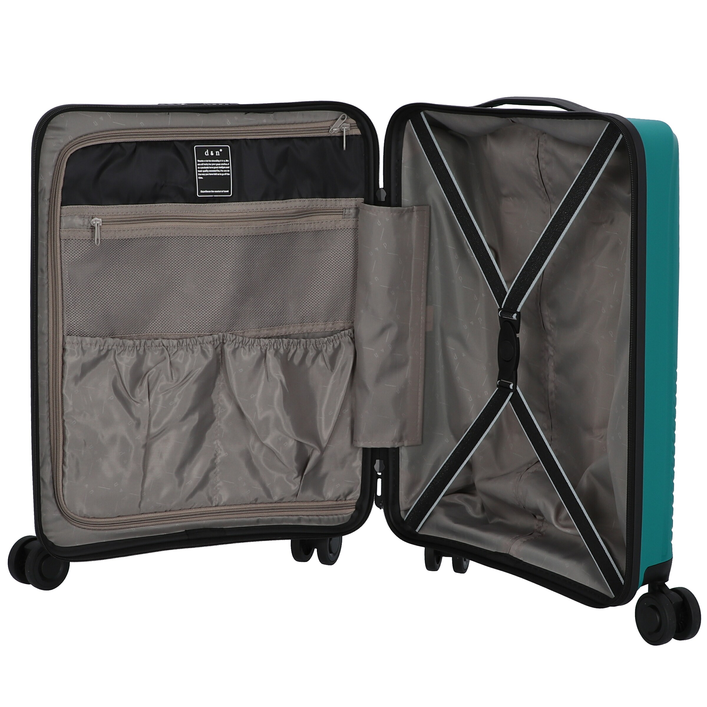 Trolley 'Travel Line 4000' di D&N in verde