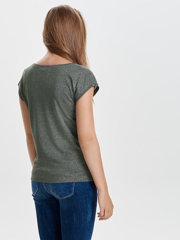 ONLY - Camiseta 'Silvery' en verde