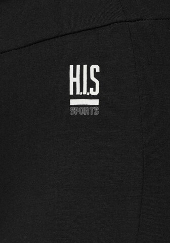 H.I.S Slimfit Hose in Schwarz