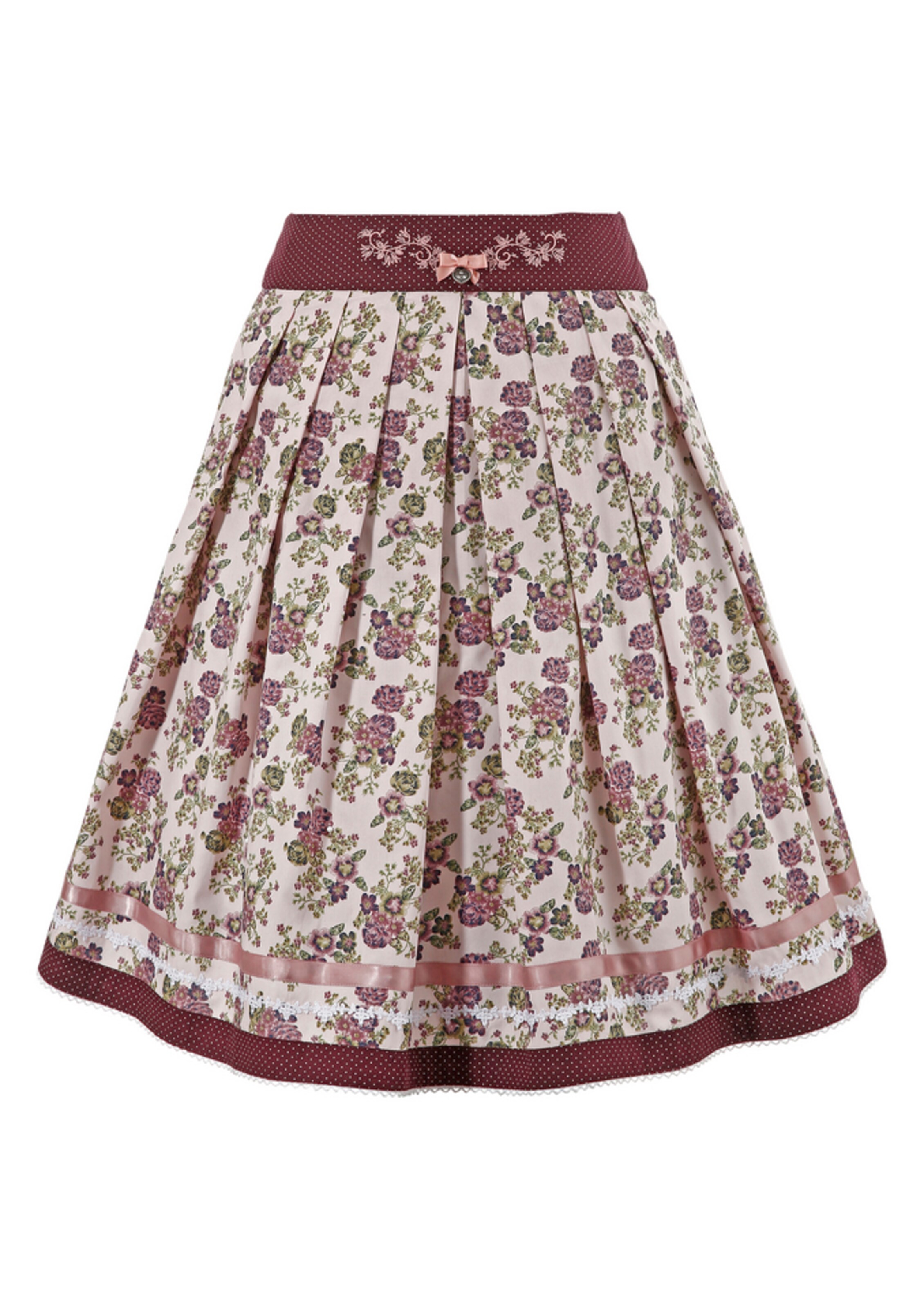 MARJO - Trachtenrock in mischfarben