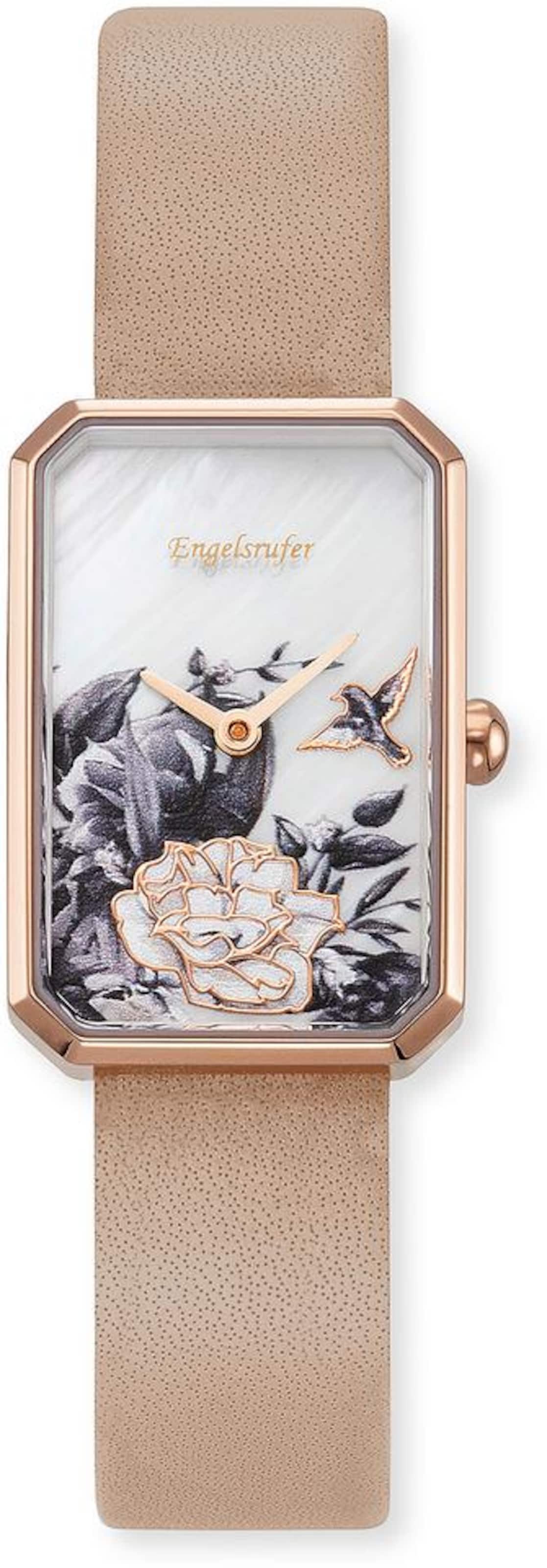 Engelsrufer Uhr in Pink: Vorderseite