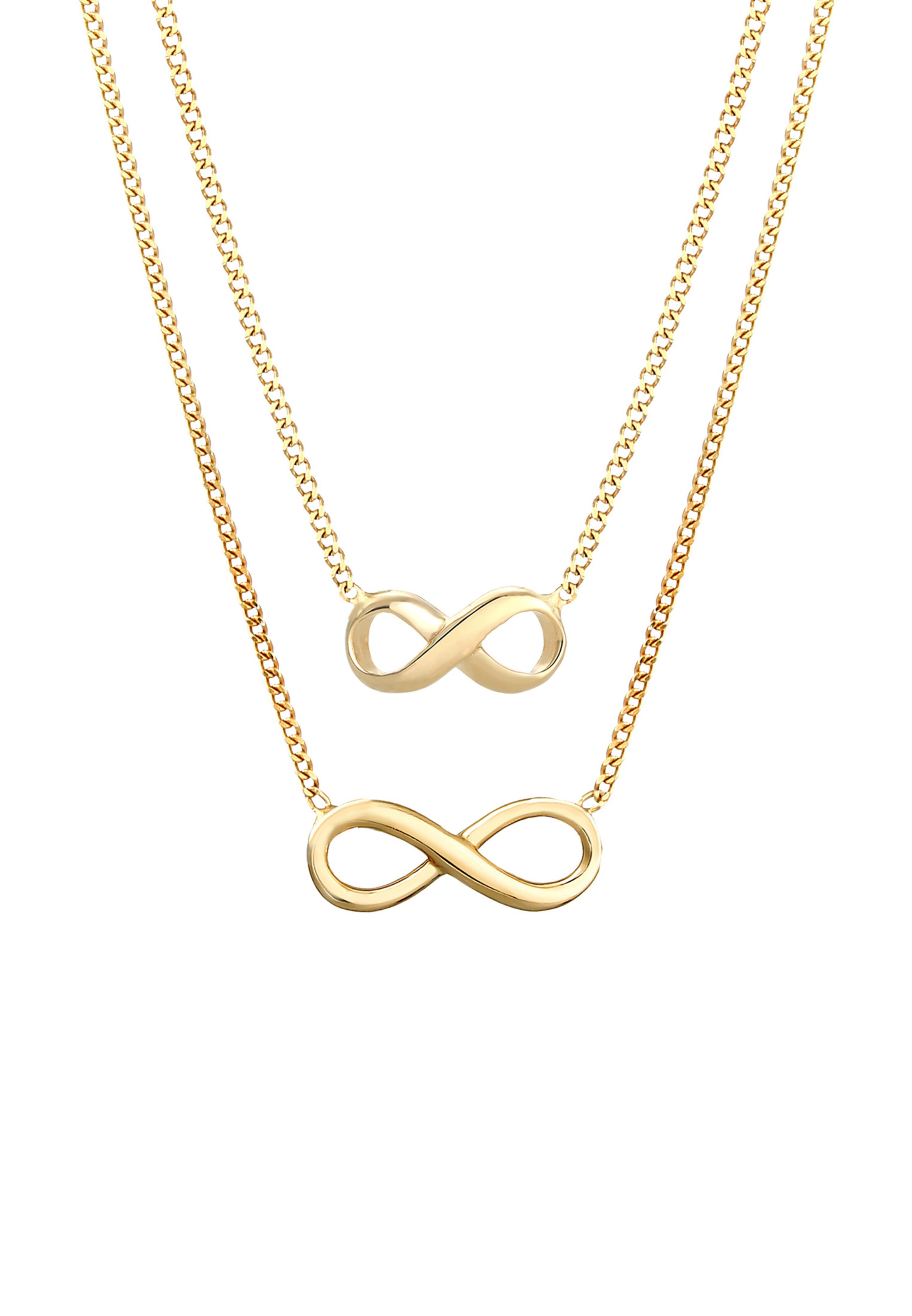 ELLI Halskette Infinity, Mutter und Kind in Gold