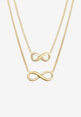 ELLI Halskette Infinity, Mutter und Kind in Gold