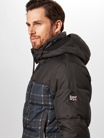 Superdry Kurtka zimowa 'Cortex' w kolorze czarny