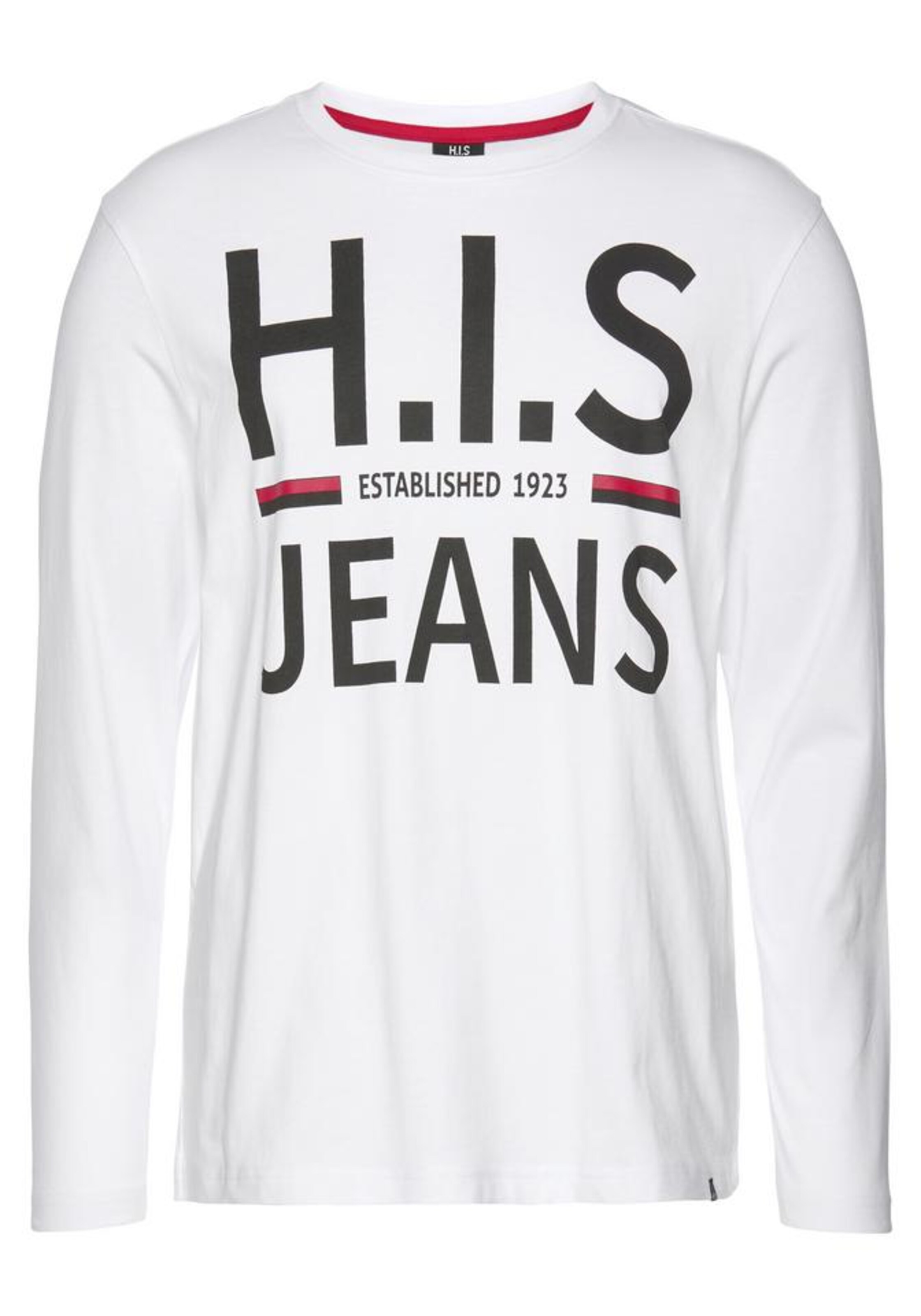 H.I.S Shirt in White: front