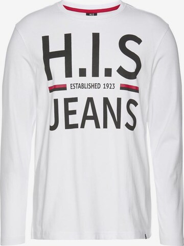 H.I.S Shirt in White: front