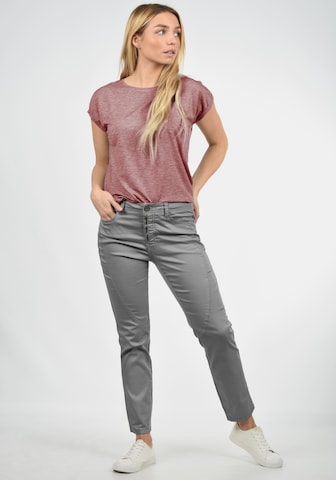 DESIRES Slimfit Straight-Jeans 'Elbja' in Grau: predná strana