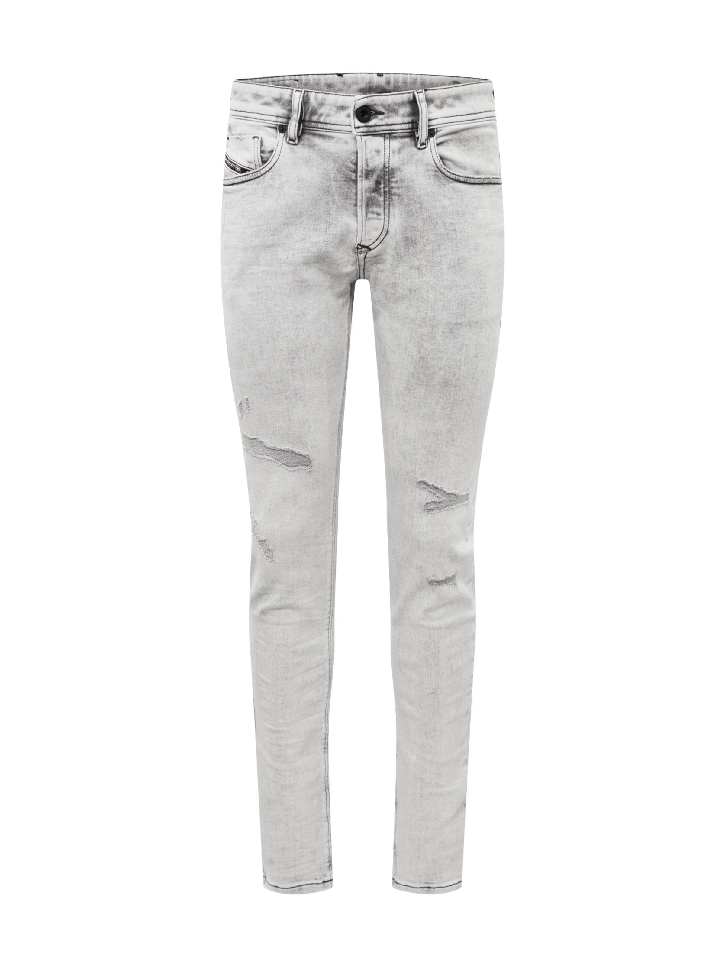 DIESEL - Jeans 'SLEENKER-X' in de kleur Grey denim