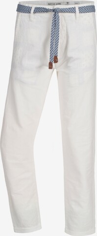 INDICODE JEANS Pants 'Haverfiel' in White: front