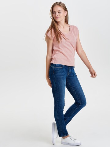 ONLY Shirt 'ONLSilvery' in Roze