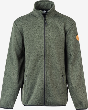 Whistler Fleece jas in Groen