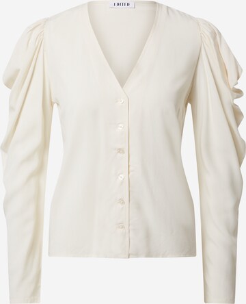 EDITED Blouse 'Rosanna' in Beige: front