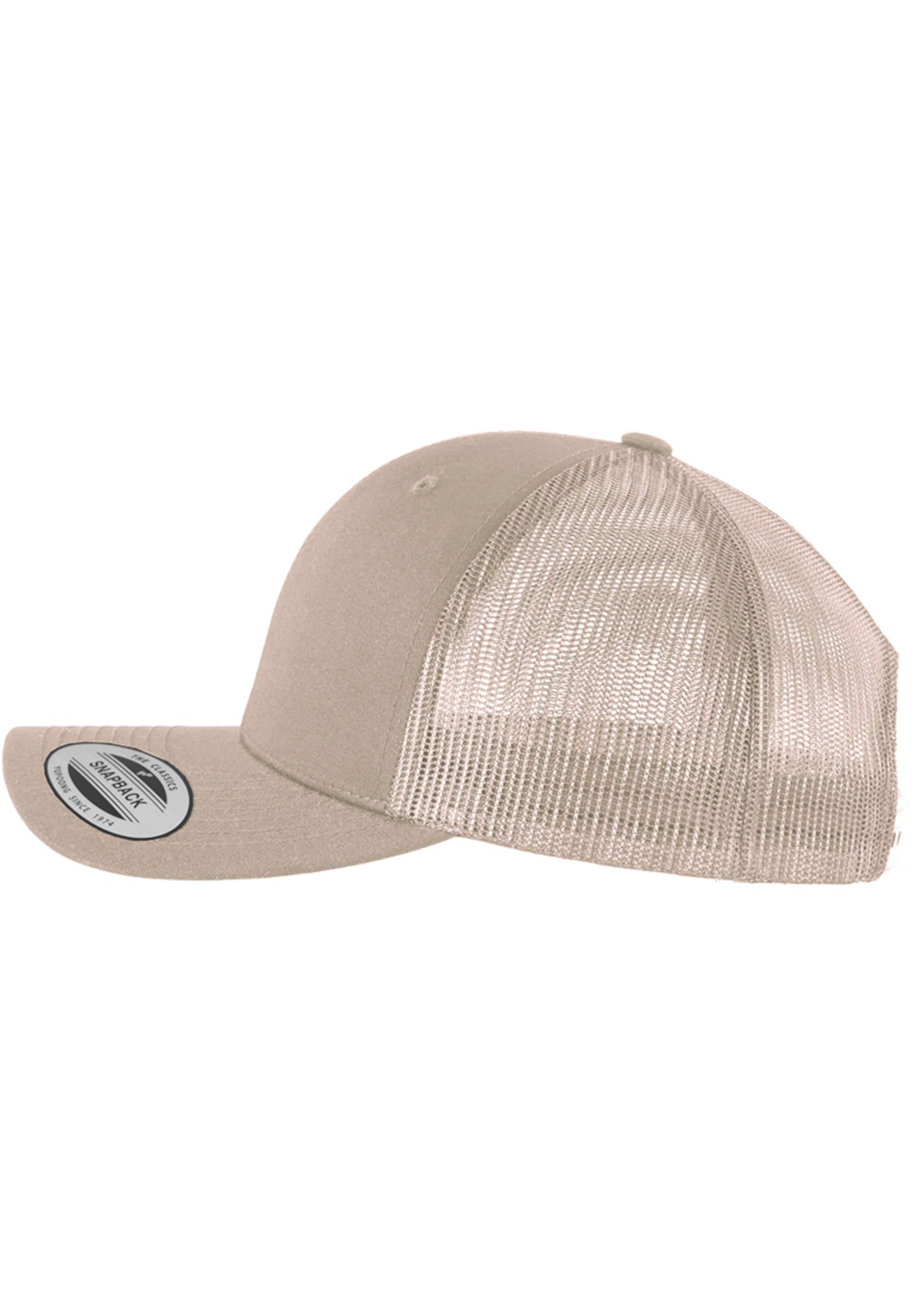 Flexfit Lippalakki 'Retro Trucker' värissä ruskea