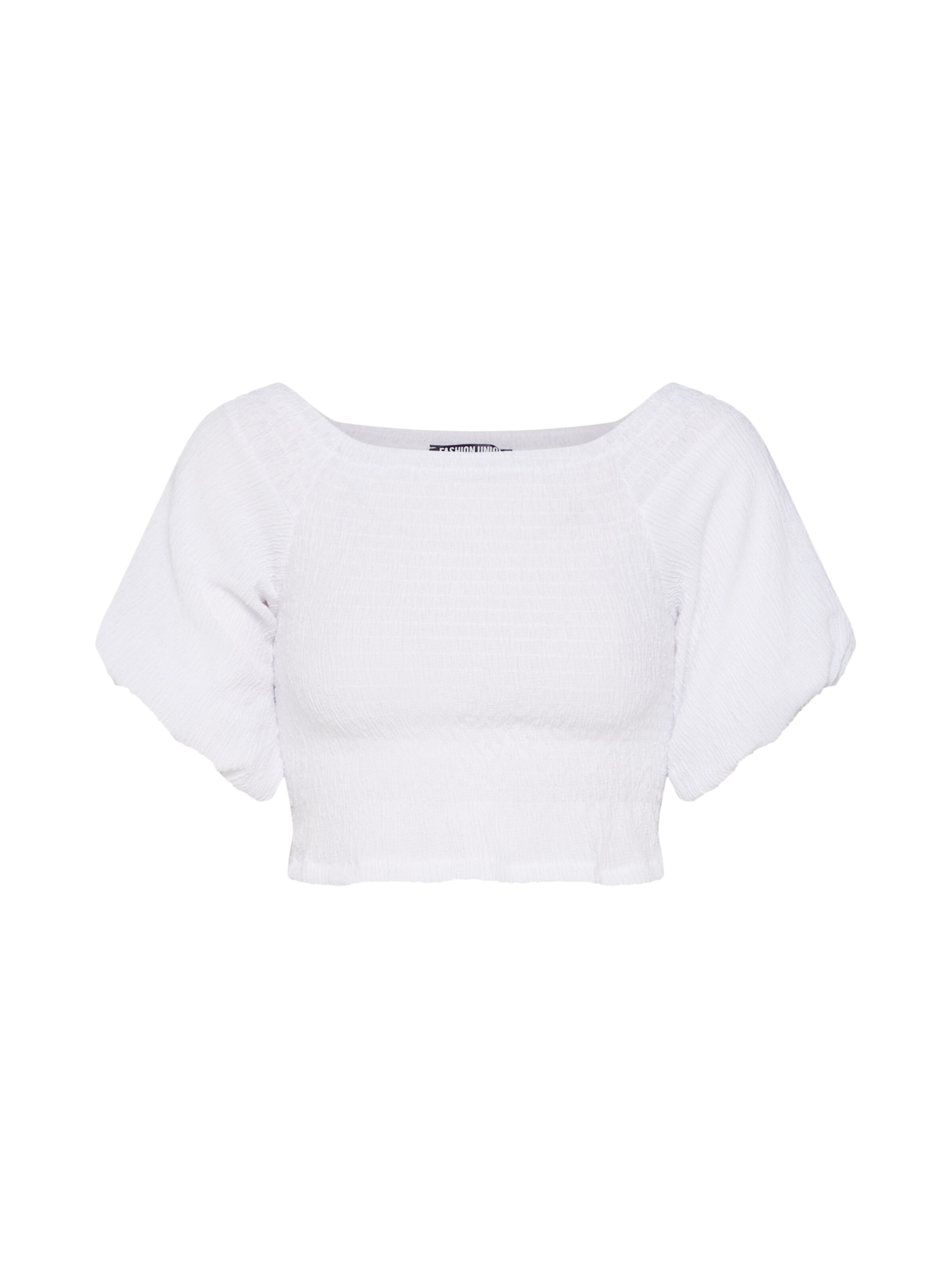 Fashion Union - Top 'JENNY' in de kleur Wit