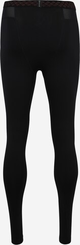 UNDER ARMOUR Skinny Workout Pants 'Rush' in Black: back