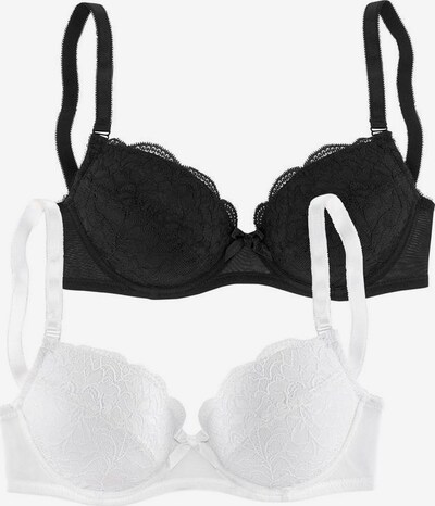 PETITE FLEUR Soutien-gorge en noir / blanc, Vue avec produit