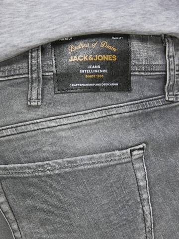 Jack & Jones Plus Slimfit Jeans 'Tim Original Jos 183' in Grijs