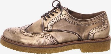 GABOR Lace-Up Shoes in Gold