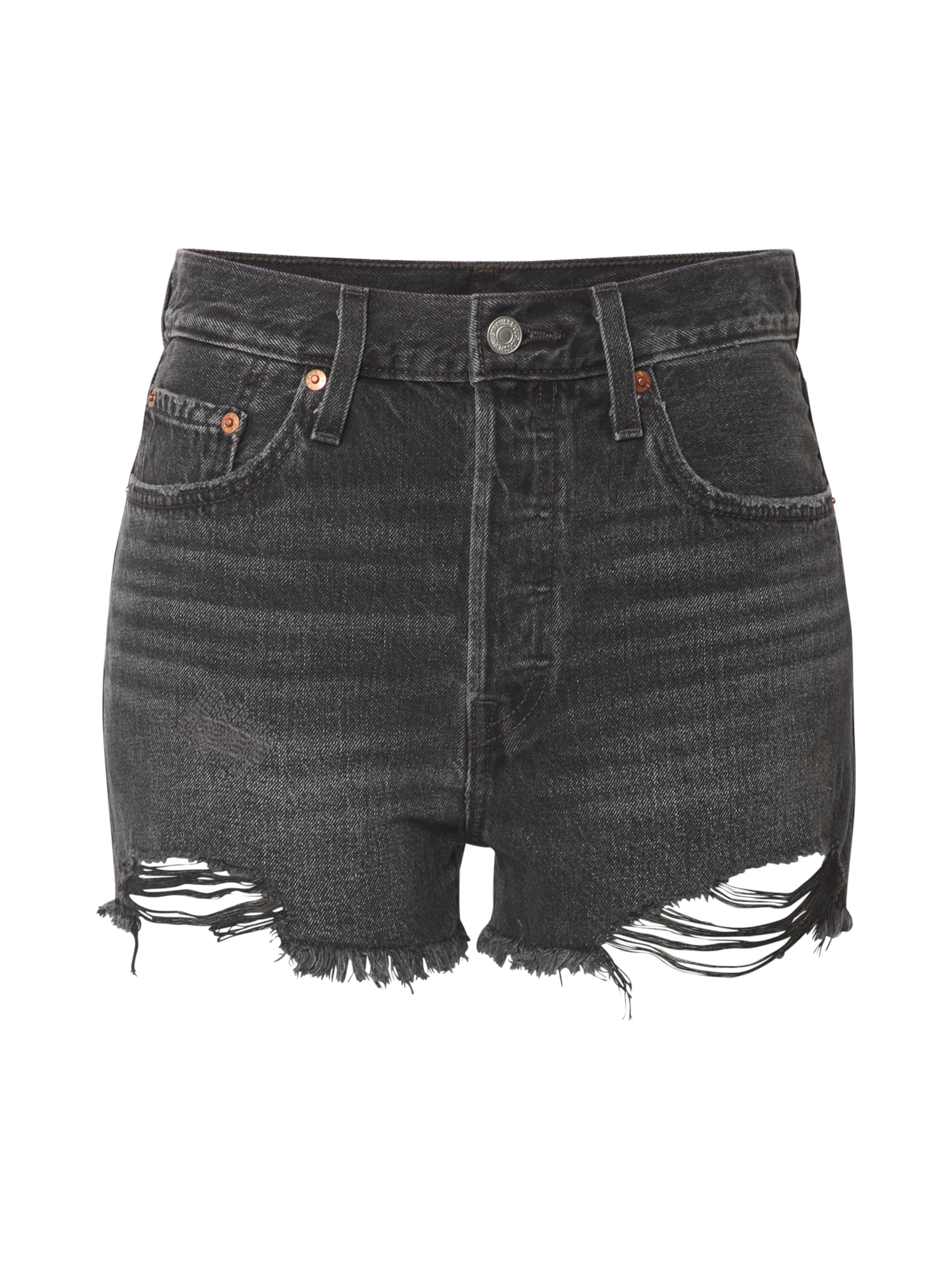 Frauen Jeans LEVI'S Shorts in Grau - LN64354