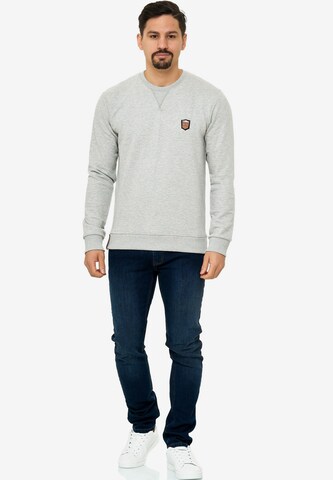 Sweat-shirt INDICODE JEANS en gris