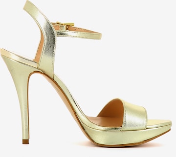 EVITA Slingback Pumps in Gold