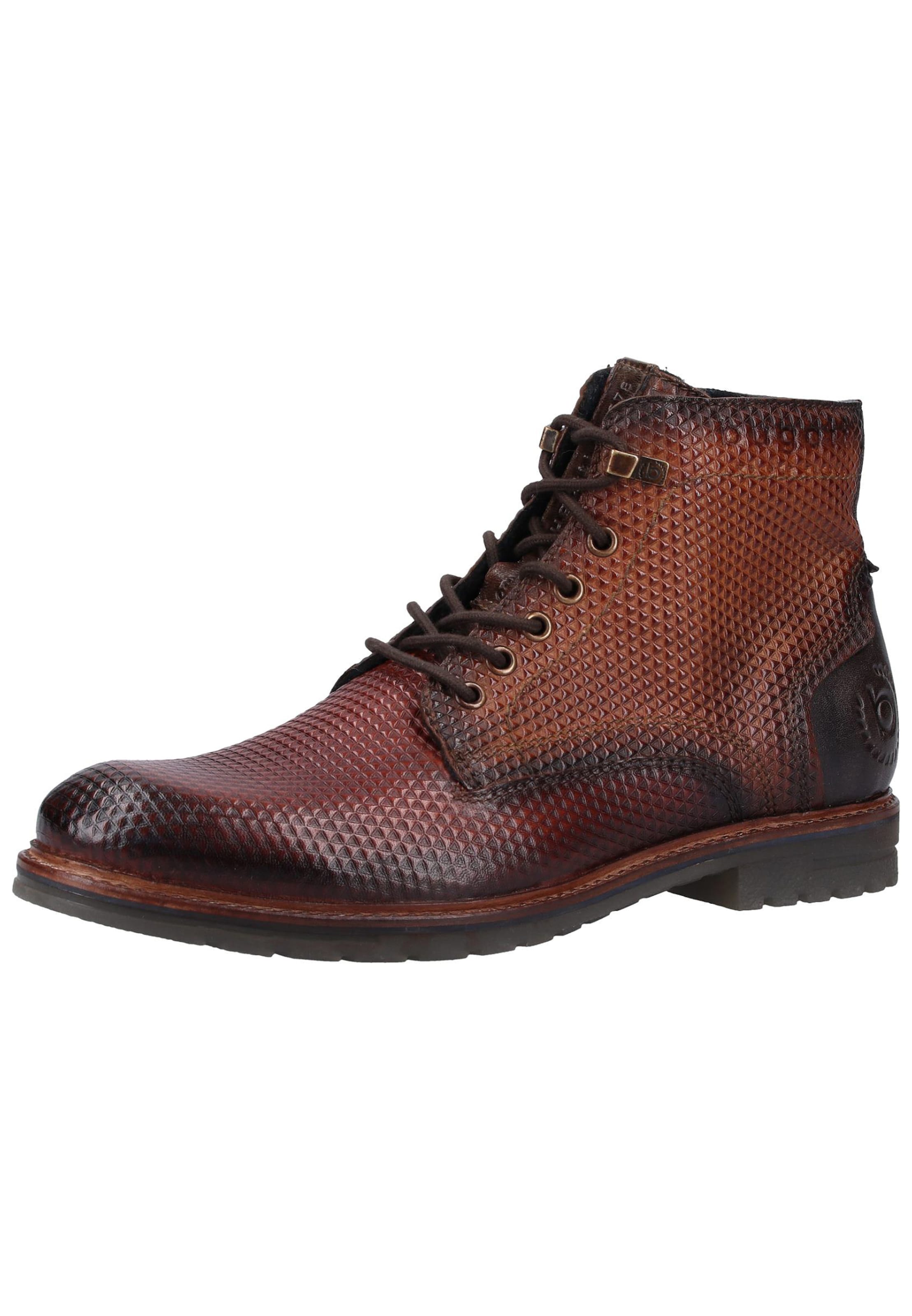 bugatti - Veterboots in de kleur Bruin