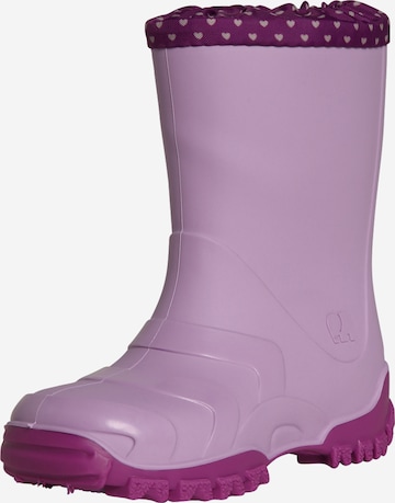 ELEFANTEN Rubber Boots 'Jolante' in Purple: front