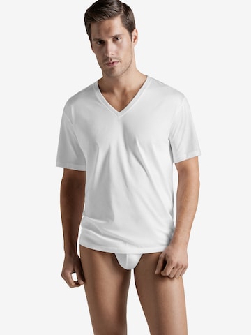 Hanro Undershirt ' Cotton Sporty ' in White: front