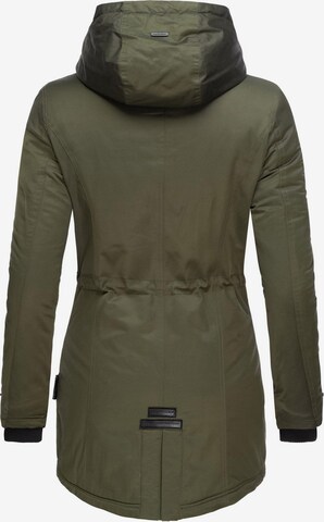 NAVAHOO Winterparka in Groen