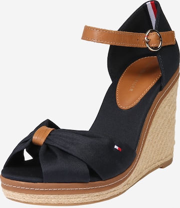 Sandales 'Elena' TOMMY HILFIGER en bleu : devant