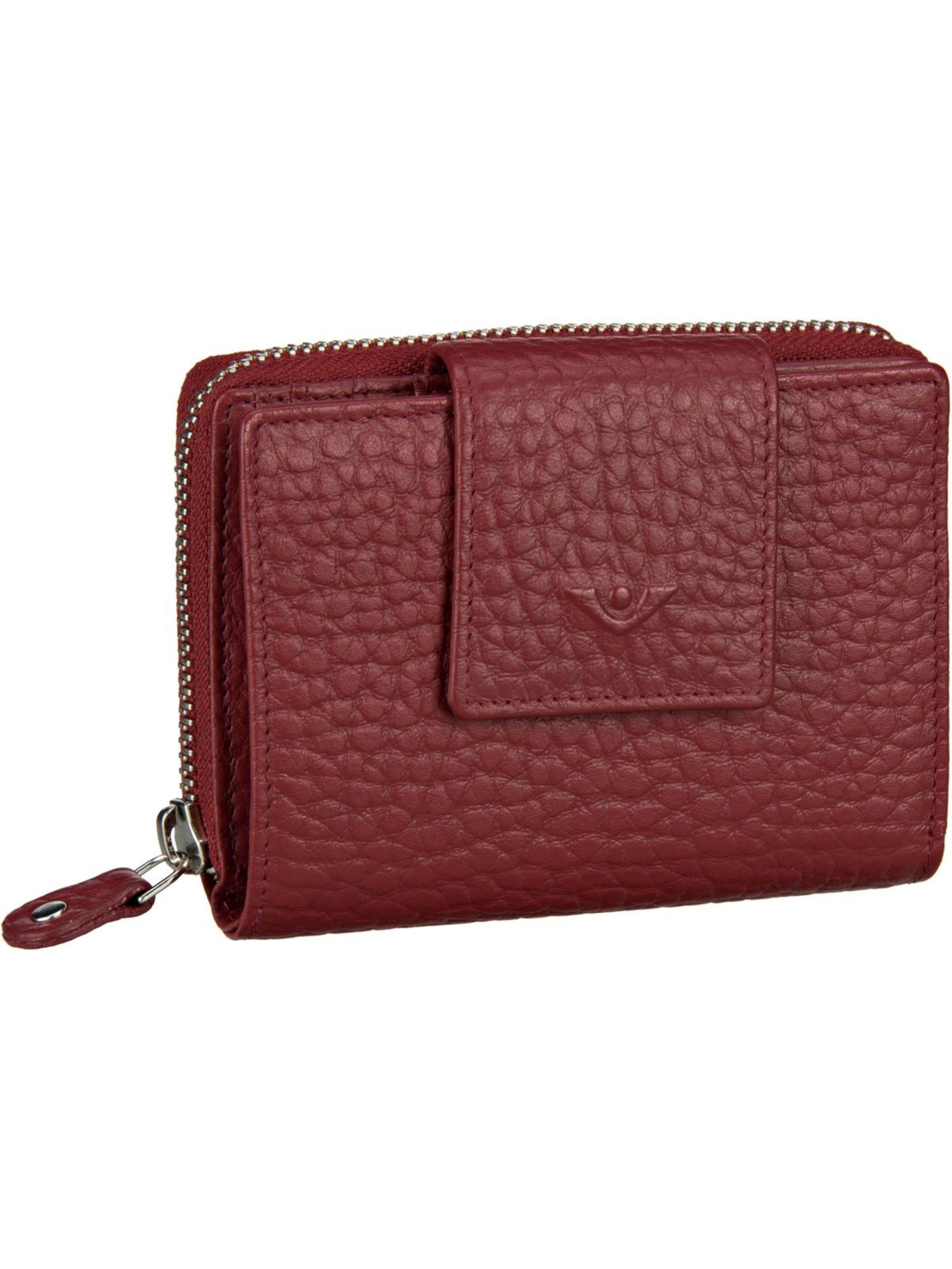 Portamonete 'Hirsch 70216' di VOi in rosso: frontale