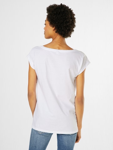 T-shirt 'It Hasi' Iriedaily en blanc : derrière