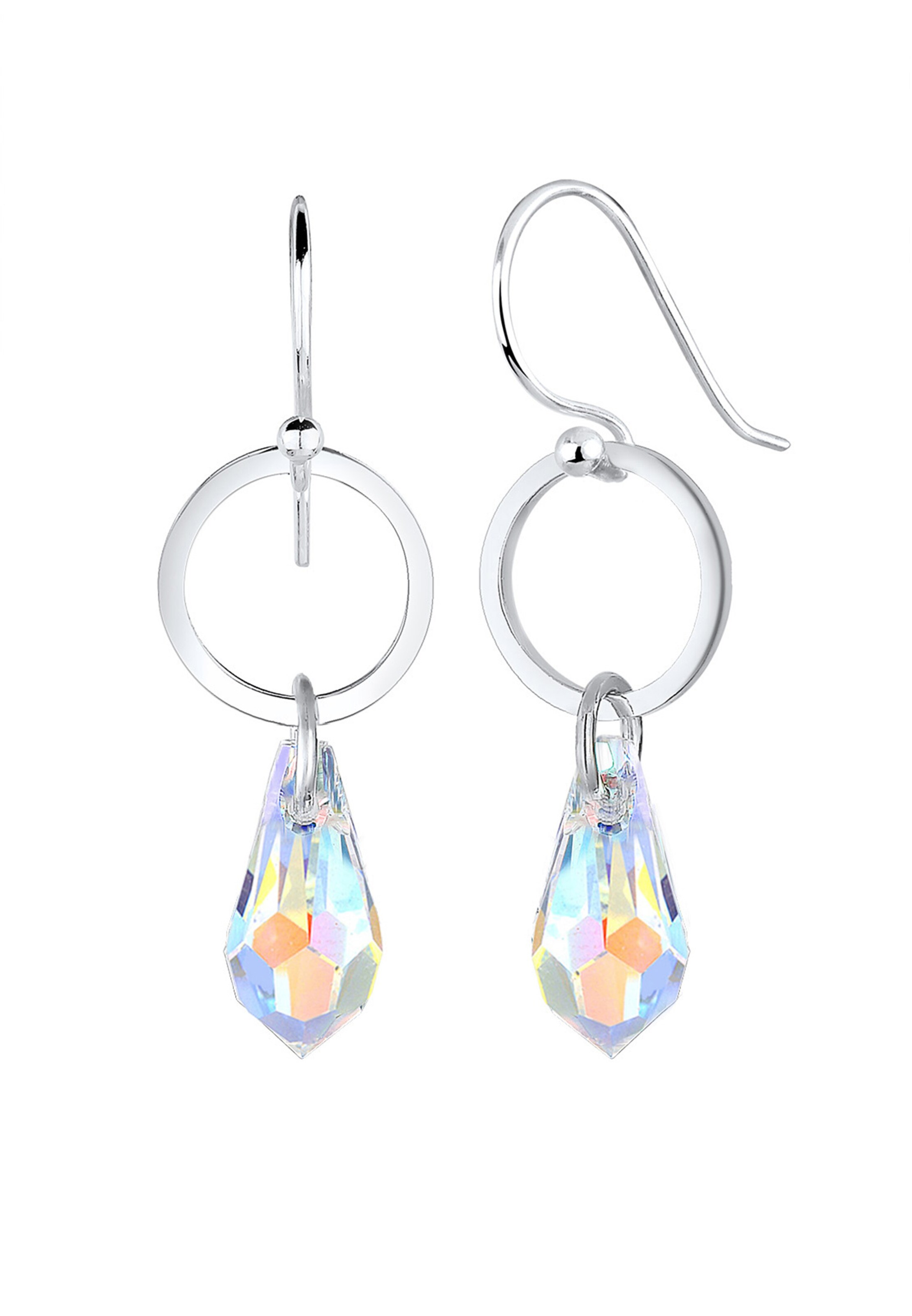 ELLI Ohrringe in Silber: Vorderseite