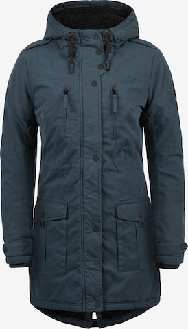 DESIRES Winterparka 'Lotta' in Blauw: voorkant