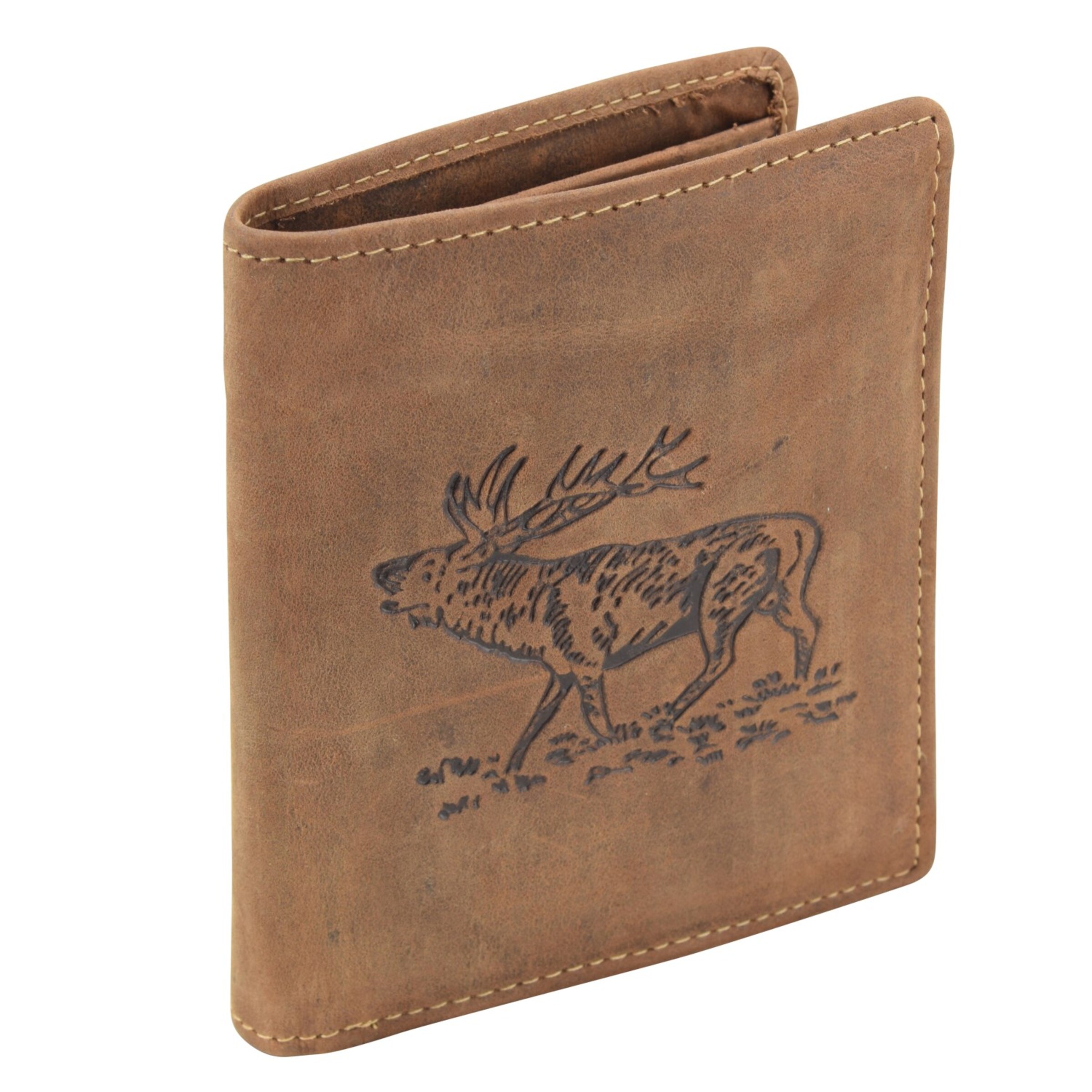 GREENBURRY Wallet in Brown: front