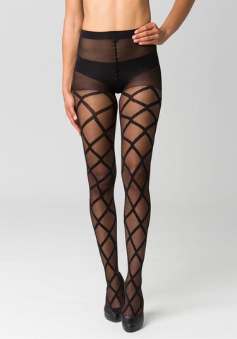 PETITE FLEUR GOLD Tights '20 DEN' in Black