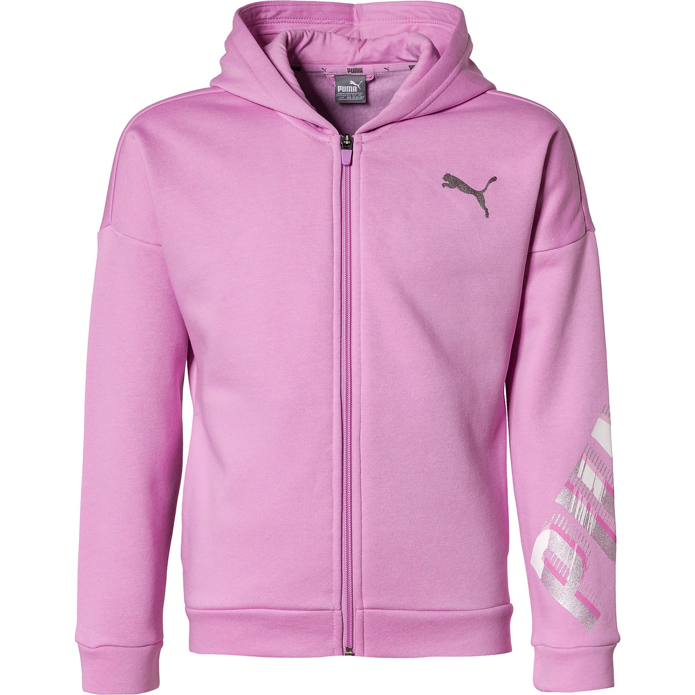 PUMA - Kapuzenjacke in lila