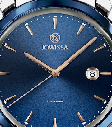 JOWISSA Analoog horloge 'LeWy 3' Swiss Men' in Bruin