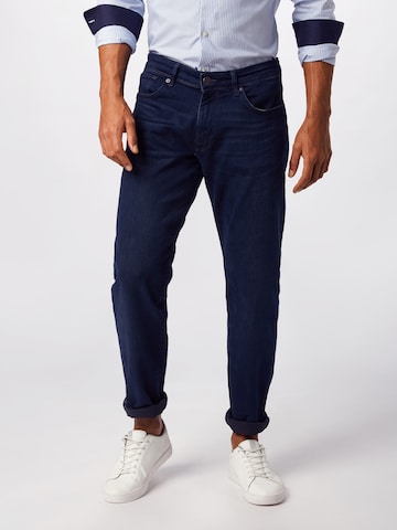 SELECTED HOMME Slimfit Jeans i blå: framsida